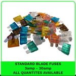 Standard Blade Fuse 3A 5A 7.5A 10A 15A 20A 25A 30A Auto Car Fuses ATM Bike