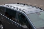 Black Roof Rack Bars Side Rails To Fit Long L2 Mercedes Vito W447 (2015+)