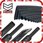 Black Heat Shrink Tubing 2:1 and 3:1 Adhesive Glue Lined Heatshrink Cable Tube