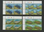 M5902 British Indian Ocean Territory 2008 SG392/5 - Sea Cucumbers PALM TREE