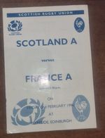 1996 Scotland A v France A @ Myreside,  Edinburgh