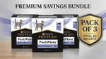 3 x Purina FortiFlora Feline Probiotic Cat Food Supplement 30 x 1g Sachets