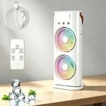 Portable Air Conditioning Fan with Water Cooling White Air Cooler