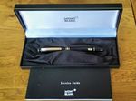 Montblanc Fountain Pen Gold Trim with Presentation Box & Service Guide
