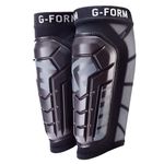 G-Form Pro-S Vento Shin Guards - Black/Black