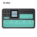M-VAVE Green FM-1 Audio FM Synthesizer 3Ch MIDI w/ 6 Effects 3.5mm Stereo Output