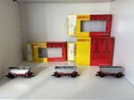 Hornby TT6036 TT Gauge HFA Hopper Wagon Triple Pack EWS Livery