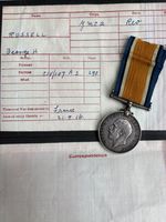 Reverend Russell, Genuine First World War British War Medal.