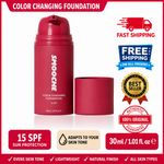 Smooche Foundation Korean, Smooche Color Changing Foundation, For All Skin Types