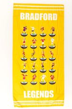 Bradford City Legends microfibre beach towel & towel bag BCAFC Subbuteo