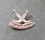 Emirates - Trucial Oman Scouts Officers Sharjah Silver Cap Badge 1956-1971