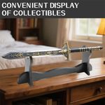 Katana Sword Display Stand Holder for Tanto – Black 11.5×27.5×6cm