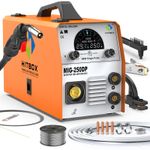 HITBOX 250Amp 5IN1 Aluminium Welder 220V Gas/Gasless MIG/TIG/ARC Welding Machine