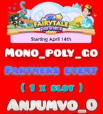 FAIRYTALE_Partner Event_Monopoly_Go_Full_Carry_RUSH ( 1 X SLOT ) ( 4 HOURS )