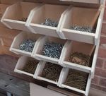 French Cleat Storage Tray (medium) x 8 (Suit 18mm Cleats) With Bit Holder