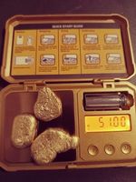 50 Grams Bars for Gold Scrap Recovery Precious Metal Recovery Computer Pins