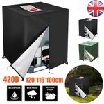 Heavy Duty Rain Sun UV Protective Hood Cover for Water Tank 1000 L IBC Container