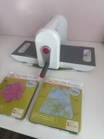 AccuQuilt GO! Baby Fabric Cutter Starter Set + 2 Dies Boxed Excellent Condition