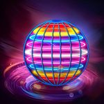 LED Flying Orb Ball Toy Automatic Floating Spinner UFO Magic Drone Gift Kids