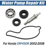 For Honda CRF450R 2002-08 Hot Rods Water Pump Repair Gasket Bearing Rebuild Kit
