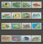 BAHAMAS 1986/90 SG 758A/773A MNH