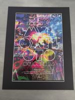Coldplay Promo Poster Mylo Xyloto Original Album Advert Mounted 14x11"