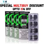 VAPORESSO XROS MINI - 3 Mini Replacement Pods 2ml Top Fill 0.6 0.8 1.2 0.4 ohm
