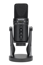 Samson USB Microphone with Built‑In Audio Interface for Streaming & Podcasting