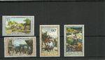 MAURITIUS SG493-496 ASPECTS OF MAURITIAN LIFE MNH