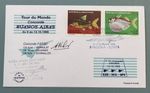 CONCORDE FDC Around The World 1999 Buenos Aires Pilot Signature Envelope