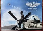 TOP GUN: MAVERICK (2020) Original UK Advance Quad Movie Poster RARE RECALLED