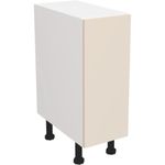 Fully Assembled Kitchen 200mm Base Unit Matt Cream Cabinet