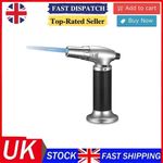 BAKING BLOW TORCH REFILLABLE BUTANE GAS LIGHTER COOKING FLAME WELDING SOLDERING