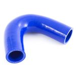 135 Degree Silicone Hose Elbow Bend 51mm Blue Rubber Coolant Radiator Pipe