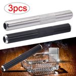 3Pcs Portable Smoke Dispenser Tube Metal Snorter Smoke Pipe Accessory Holder UK