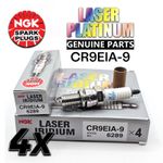 NGK LASER IRIDIUM SPARK PLUGS x 4 CR9EIA-9 FOR KAWASAKI Z1000SX MEF-WHF 2014-17