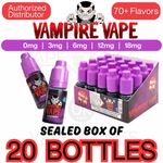 Vampire Vape E Liquid | 20 x 10ml For £33.95 | Vape Juice | Heisenberg | Pinkman