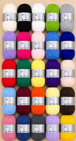 Woolyhippo DK Yarn 100% Acrylic  Double Knitting Soft Wool 100g Wool Crochet.