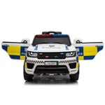 LEADZM 12V Kid Electric Ride On Police Car w/Remote Siren 3-8 Years 3 speed Mode