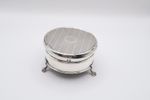 Antique Sterling Silver Trinket Jewellery Box Hallmarked Birmingham 1925