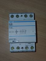 Hager ES 430 239430 4-Pole 20A DIN Rail Definite Purpose Contactor 230V 4PST-NO