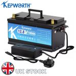 12V 100Ah Lithium Battery LiFePO4 100A BMS for RV Solar Off-grid Boat +Charger