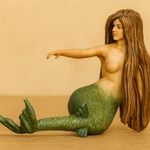 Unpainted MODEL SHIP CREW Mermaid – Reclining TG105