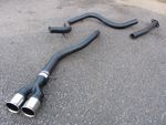Mondeo Mk4 2.0 TDCi  2011-2015 Exhaust System Silencer Delete  TWIN 3"