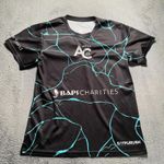 BAPS Charities T-Shirt Men's Medium Black Amrut Cup 2023 Polyester