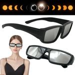 5 Pack Solar Eclipse Glasses ISO Certified Safe Shades for Solar Eclipse