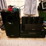 Onkyo 5.1 Channel Wired Home Theatre Speaker System w/ AV Receiver, Black