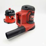 Milwaukee BOS125 M18 Sander Dust Port Vacuum Adaptor for Henry / Numatic Hose