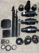 Bowens Esprit 3-Light Studio Flash Kit (2x 500, 1x 250) + Stands & Modifiers