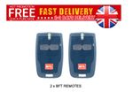 BFT MITTO 2 GATE BARRIER remote control handsets - fobs - transmitter Zapper X 2